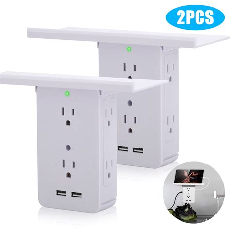 electric plug box extender|electrical outlet extender with usb.